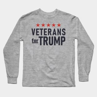 Veterans for Trump Long Sleeve T-Shirt